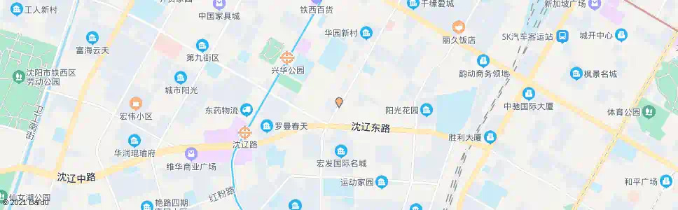 沈阳云峰街南九路_公交站地图_沈阳公交_妙搜公交查询2025