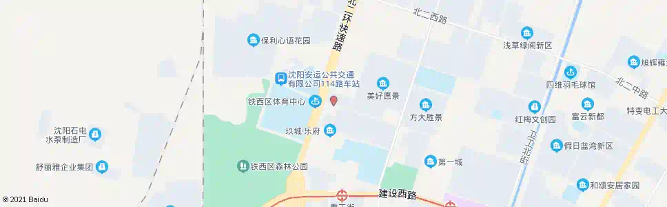 沈阳重工街北四路_公交站地图_沈阳公交_妙搜公交查询2025