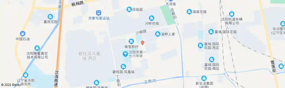 沈阳工人村市场_公交站地图_沈阳公交_妙搜公交查询2025