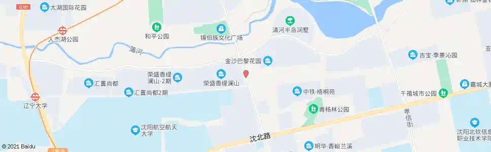 沈阳盛京大街蒲南路_公交站地图_沈阳公交_妙搜公交查询2025