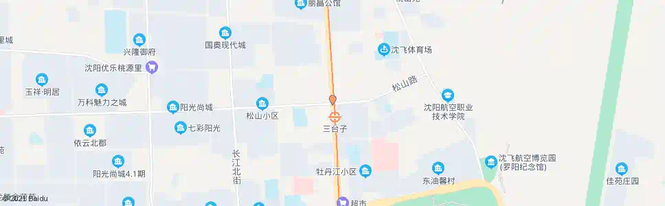沈阳松山路黄河大街_公交站地图_沈阳公交_妙搜公交查询2025