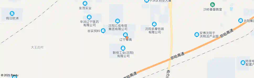 沈阳大成公司_公交站地图_沈阳公交_妙搜公交查询2025