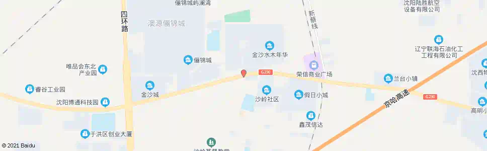 沈阳沙岭小区_公交站地图_沈阳公交_妙搜公交查询2025