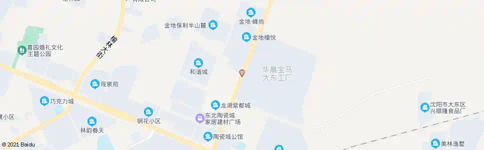 沈阳华晨汽车_公交站地图_沈阳公交_妙搜公交查询2025
