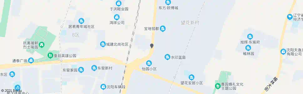 沈阳望花立交桥北_公交站地图_沈阳公交_妙搜公交查询2025