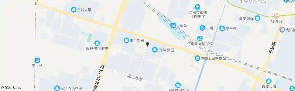 沈阳肇工街北一路_公交站地图_沈阳公交_妙搜公交查询2025