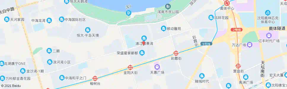 沈阳临波路金阳大街_公交站地图_沈阳公交_妙搜公交查询2025