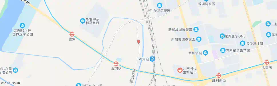 沈阳浑河站邮局_公交站地图_沈阳公交_妙搜公交查询2025