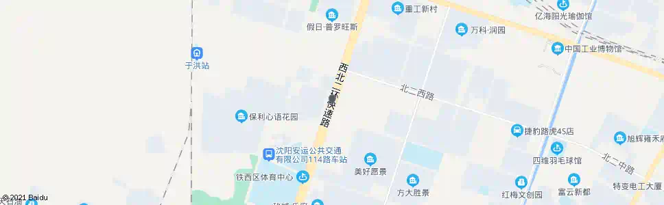 沈阳重工街北三路_公交站地图_沈阳公交_妙搜公交查询2025
