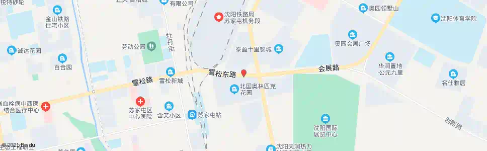 沈阳北国奥林匹克花园_公交站地图_沈阳公交_妙搜公交查询2025