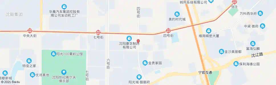沈阳国电东北分公司_公交站地图_沈阳公交_妙搜公交查询2025