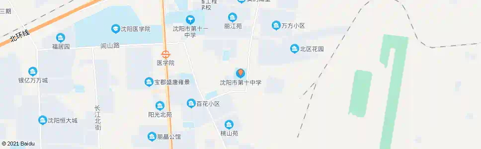 沈阳第十中学_公交站地图_沈阳公交_妙搜公交查询2025