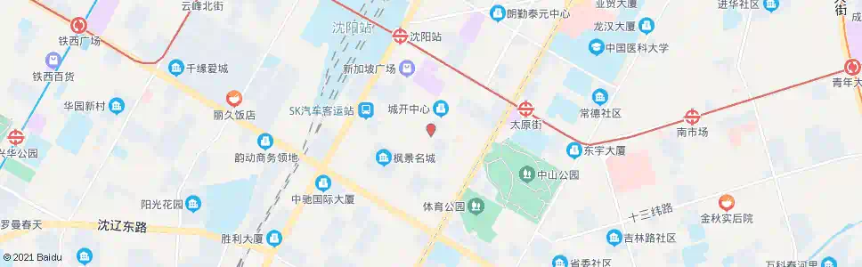 沈阳市文化宫_公交站地图_沈阳公交_妙搜公交查询2025