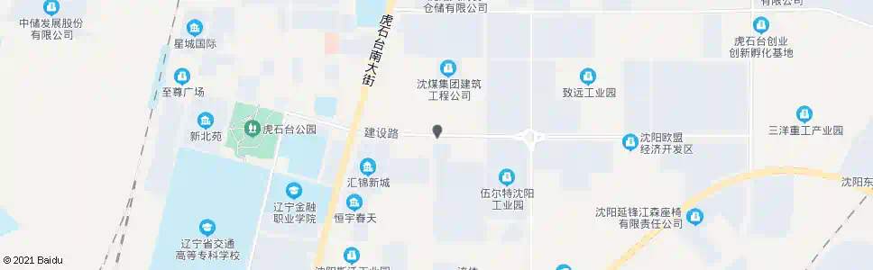沈阳建设路大古城街_公交站地图_沈阳公交_妙搜公交查询2025