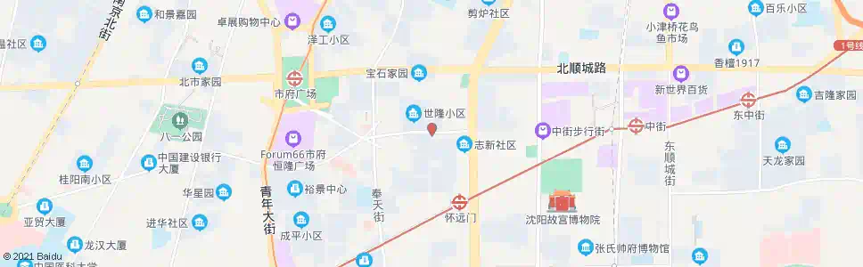 沈阳万寿寺街小西路_公交站地图_沈阳公交_妙搜公交查询2025