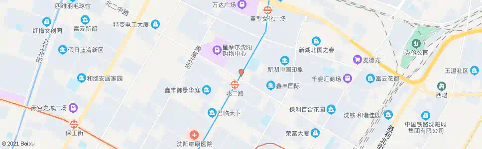 沈阳兴华街北二路_公交站地图_沈阳公交_妙搜公交查询2025