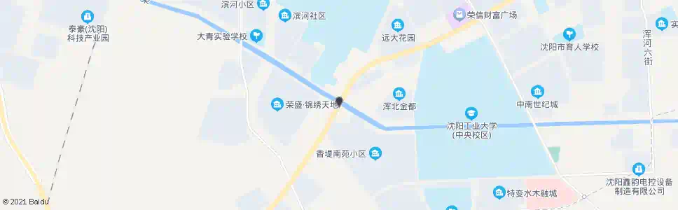 沈阳荣盛锦绣天地_公交站地图_沈阳公交_妙搜公交查询2025