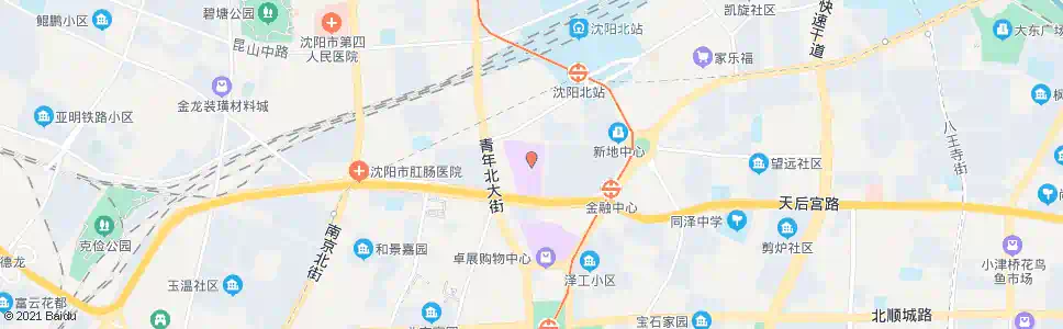 沈阳哈尔滨路北京街_公交站地图_沈阳公交_妙搜公交查询2025