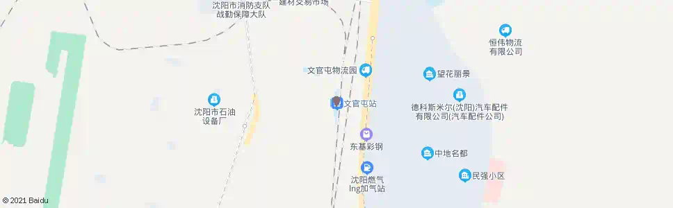 沈阳文官屯_公交站地图_沈阳公交_妙搜公交查询2025