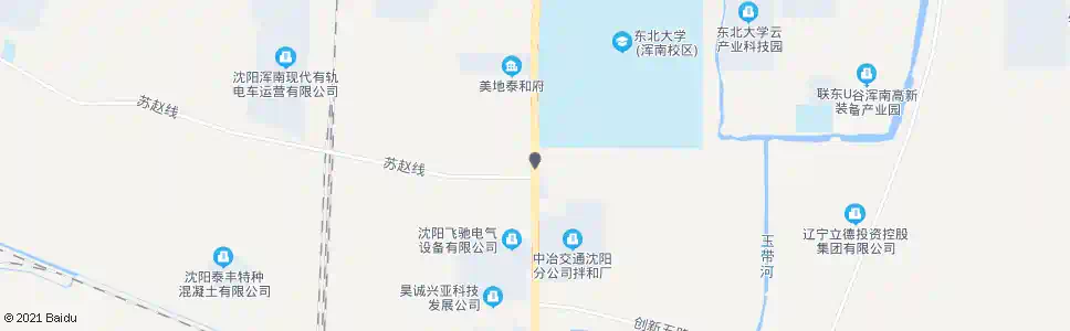 沈阳毡匠路口_公交站地图_沈阳公交_妙搜公交查询2025