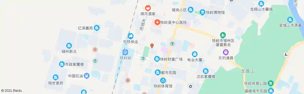 铁岭天士力大药房(贸易城)_公交站地图_铁岭公交_妙搜公交查询2025