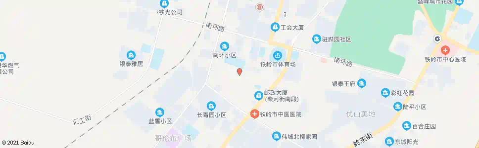 铁岭人保财产公司_公交站地图_铁岭公交_妙搜公交查询2025