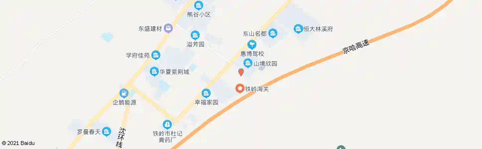 铁岭进入出境检验检疫局_公交站地图_铁岭公交_妙搜公交查询2025