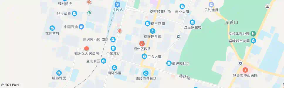 铁岭新园公司_公交站地图_铁岭公交_妙搜公交查询2025