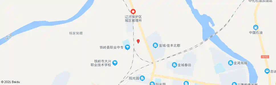 铁岭能发铁阀门厂(阀门厂)_公交站地图_铁岭公交_妙搜公交查询2025