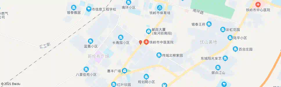 铁岭农行银州支行_公交站地图_铁岭公交_妙搜公交查询2025