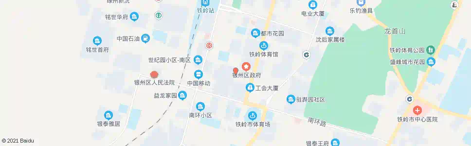 铁岭向阳小区_公交站地图_铁岭公交_妙搜公交查询2025
