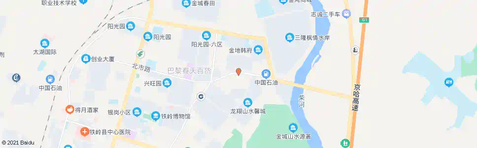 铁岭市工商局_公交站地图_铁岭公交_妙搜公交查询2025