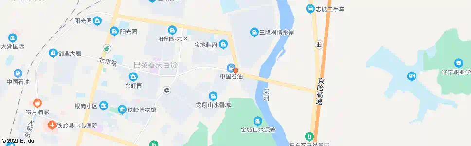 铁岭三隆枫情水岸_公交站地图_铁岭公交_妙搜公交查询2025