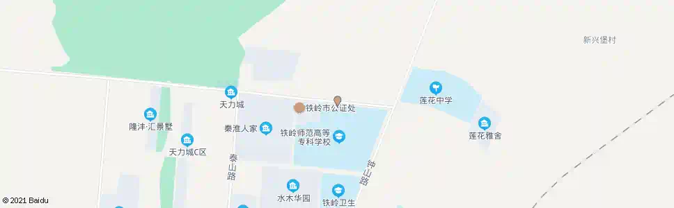 铁岭师专北门_公交站地图_铁岭公交_妙搜公交查询2025