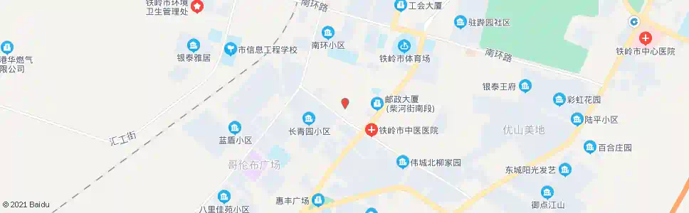 铁岭金秋医院_公交站地图_铁岭公交_妙搜公交查询2025