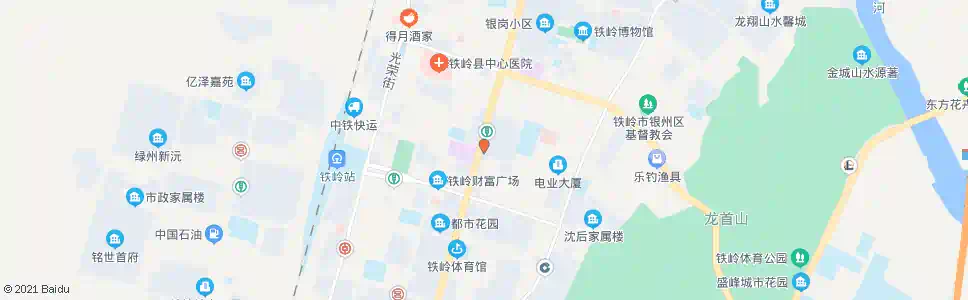 铁岭益中药房_公交站地图_铁岭公交_妙搜公交查询2025