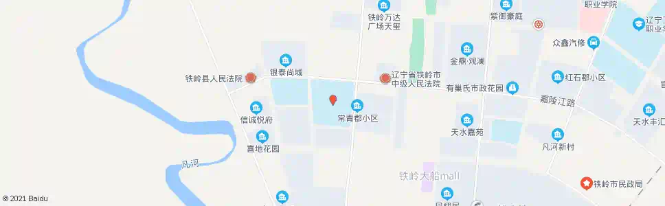 铁岭凡河中学_公交站地图_铁岭公交_妙搜公交查询2025