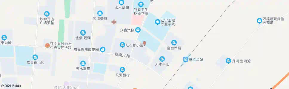 铁岭高级中学_公交站地图_铁岭公交_妙搜公交查询2025