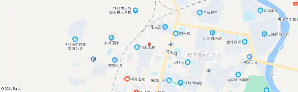 铁岭劳动大厦_公交站地图_铁岭公交_妙搜公交查询2025