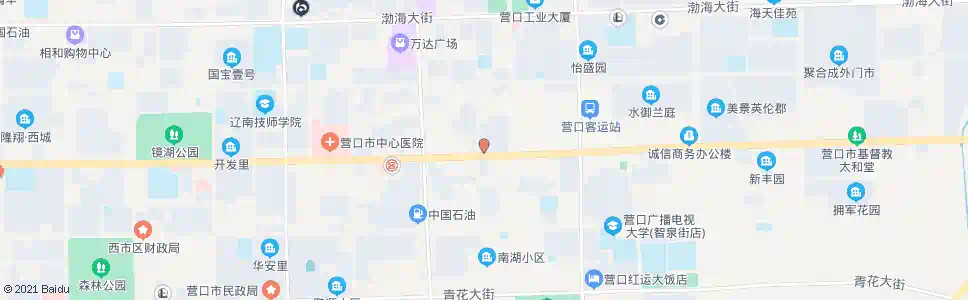营口营口商检(新联北大街)_公交站地图_营口公交_妙搜公交查询2025