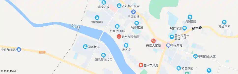 营口盖州国税局_公交站地图_营口公交_妙搜公交查询2025