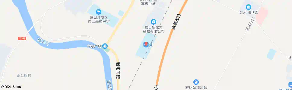 营口于园子火车站_公交站地图_营口公交_妙搜公交查询2025