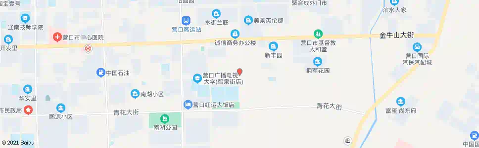 营口南开小学_公交站地图_营口公交_妙搜公交查询2025