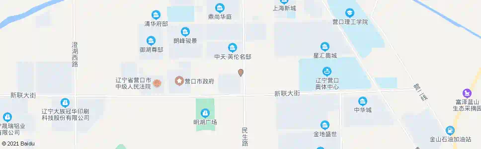 营口公安大厦_公交站地图_营口公交_妙搜公交查询2025