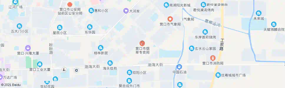 营口烟草_公交站地图_营口公交_妙搜公交查询2025