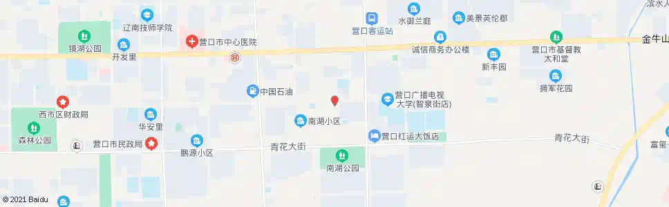 营口南湖公寓_公交站地图_营口公交_妙搜公交查询2025