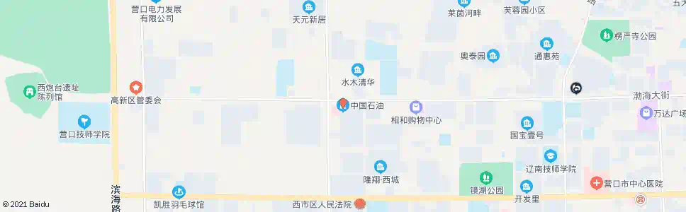 营口华宇石油_公交站地图_营口公交_妙搜公交查询2025