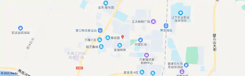 营口熊岳镇中路口_公交站地图_营口公交_妙搜公交查询2025