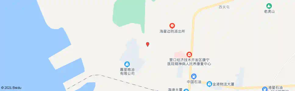 营口海防堤_公交站地图_营口公交_妙搜公交查询2025