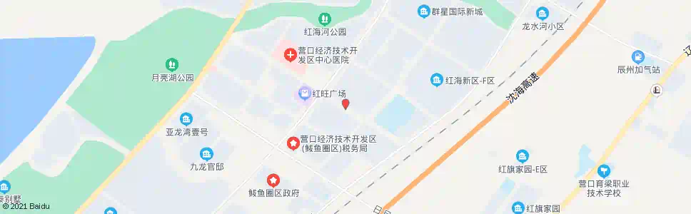 营口红海A区_公交站地图_营口公交_妙搜公交查询2025